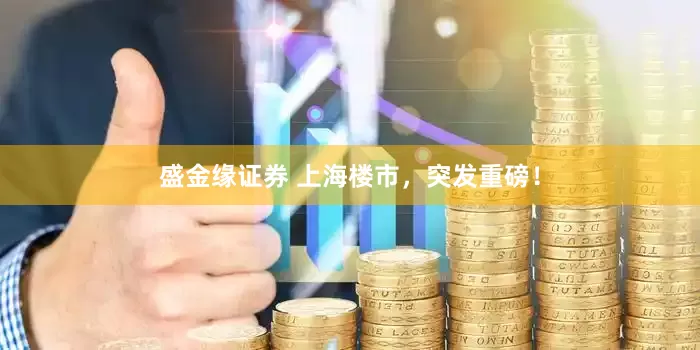 盛金缘证券 上海楼市，突发重磅！
